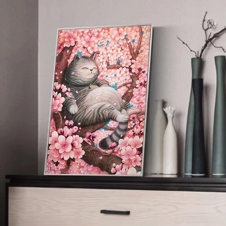 Fat Gray Cat Animal 500/1000/1200/2000 PCS Jigsaw Puzzles Family Activity Games DIY Puzzle for Bedroom Home Decor Gift Frameless
Fat Gray Cat Animal 500/1000/1200/2000 PCS Jigsaw Puzzles Family Activity Games DIY Puzzle for Bedroom Home Decor Gift Frameless