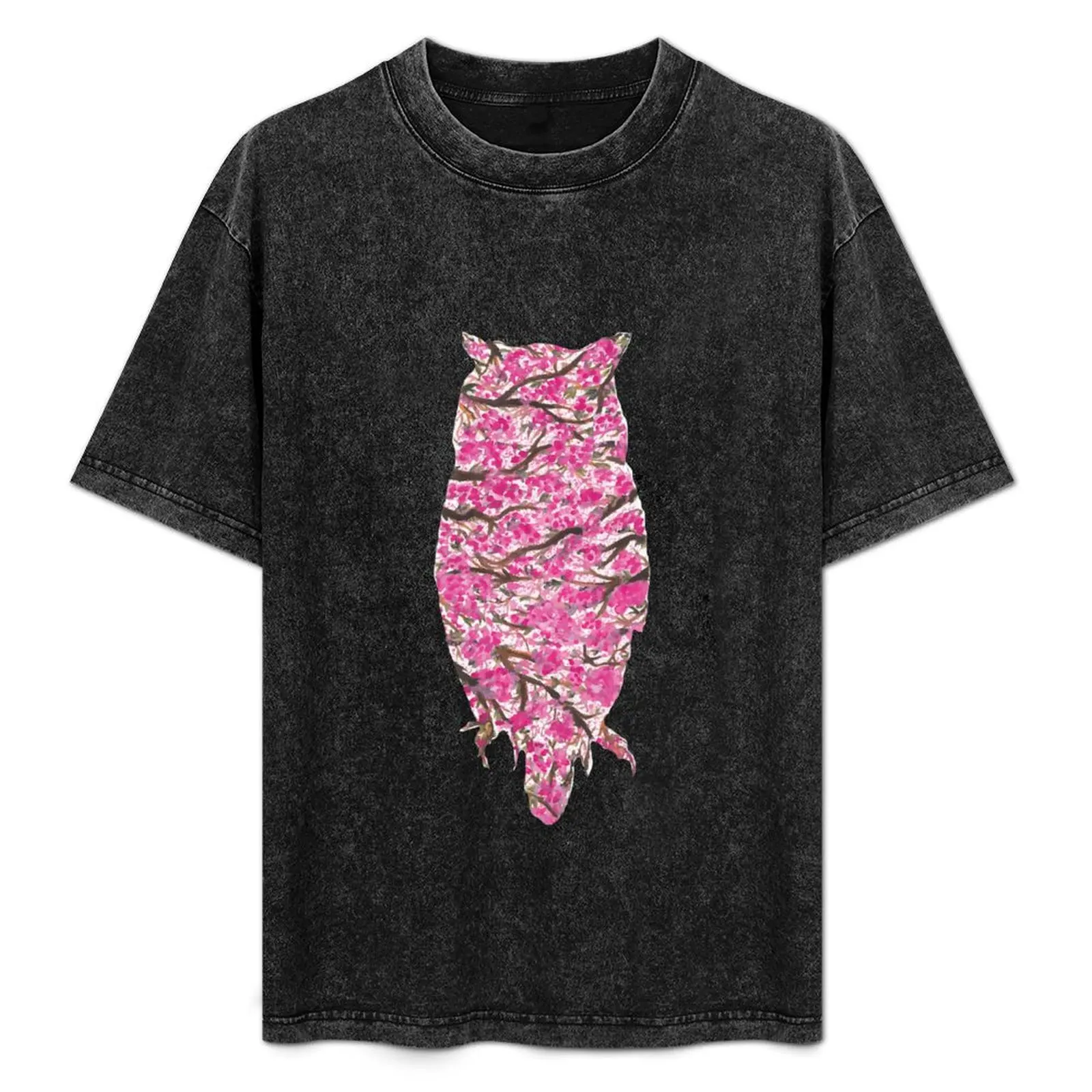 Cherry Blossom Owl T-Shirt Big Size Short Sleeve Tee for Men
Cherry Blossom Owl T-Shirt Big Size Short Sleeve Tee for Men