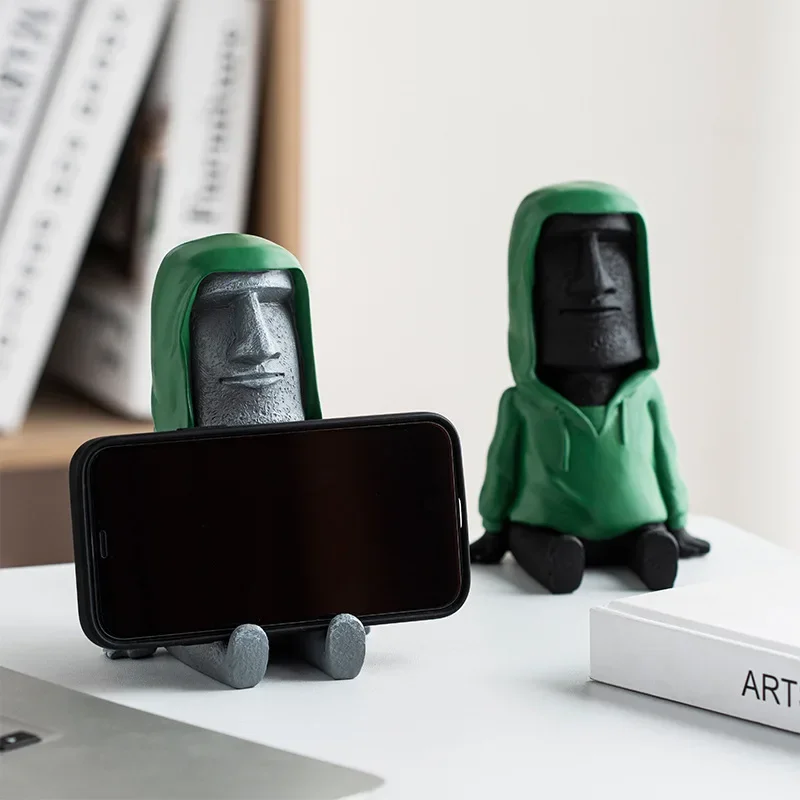 Cool Phone Holder Resin Mobile Phone Desktop Stand Lazy Live Portable Mobile Phone Stand Can Be Used As Decorative Ornaments
Cool Phone Holder Resin Mobile Phone Desktop Stand Lazy Live Portable Mobile Phone Stand Can Be Used As Decorative Ornaments