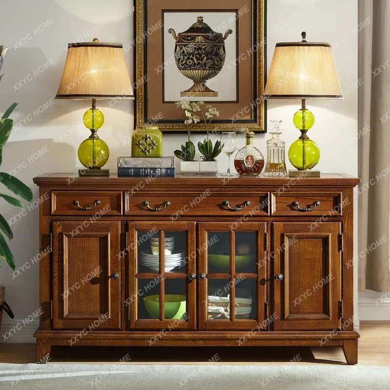 Q 12All Solid Wood Sideboard Style Minimalist Living Room Storage Organizer Dish Cabinet
Q 12All Solid Wood Sideboard Style Minimalist Living Room Storage Organizer Dish Cabinet