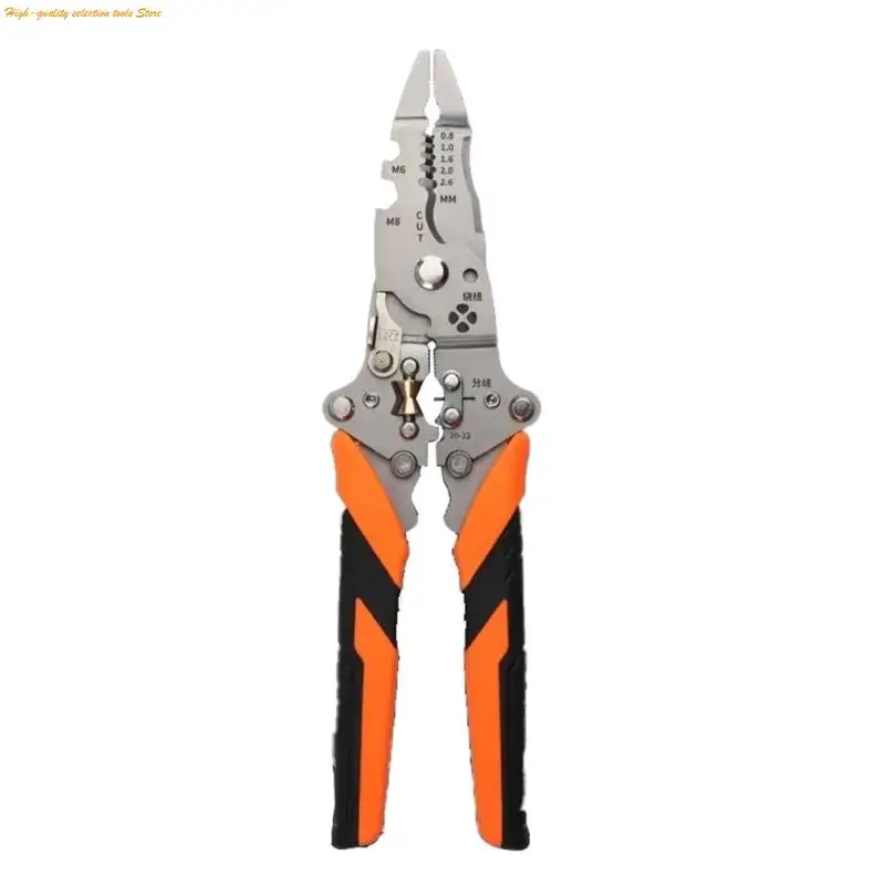 203F 14 In 1 Cable Pliers Wire Stripping Tool With Crimping And Cutting Functions Wire Repair Tool For Home And Outdoor Use
203F 14 In 1 Cable Pliers Wire Stripping Tool With Crimping And Cutting Functions Wire Repair Tool For Home And Outdoor Use