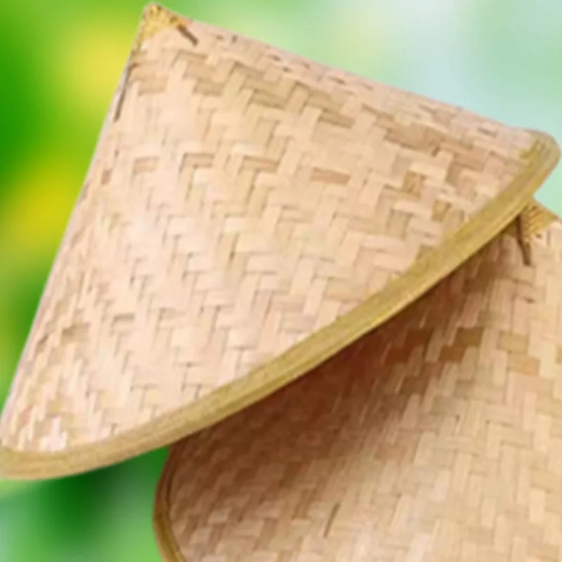 1 шт., шляпа рыбака из бамбукового ротанга в стиле ретро, соломенная шляпа-ведро ручной работы, реквизит для танцев от дождя, конус, солнцезащитный козырек, шляпа для альпинизма
1 шт., шляпа рыбака из бамбукового ротанга в стиле ретро, соломенная шляпа-ведро ручной работы, реквизит для танцев от дождя, конус, солнцезащитный козырек, шляпа для альпинизма