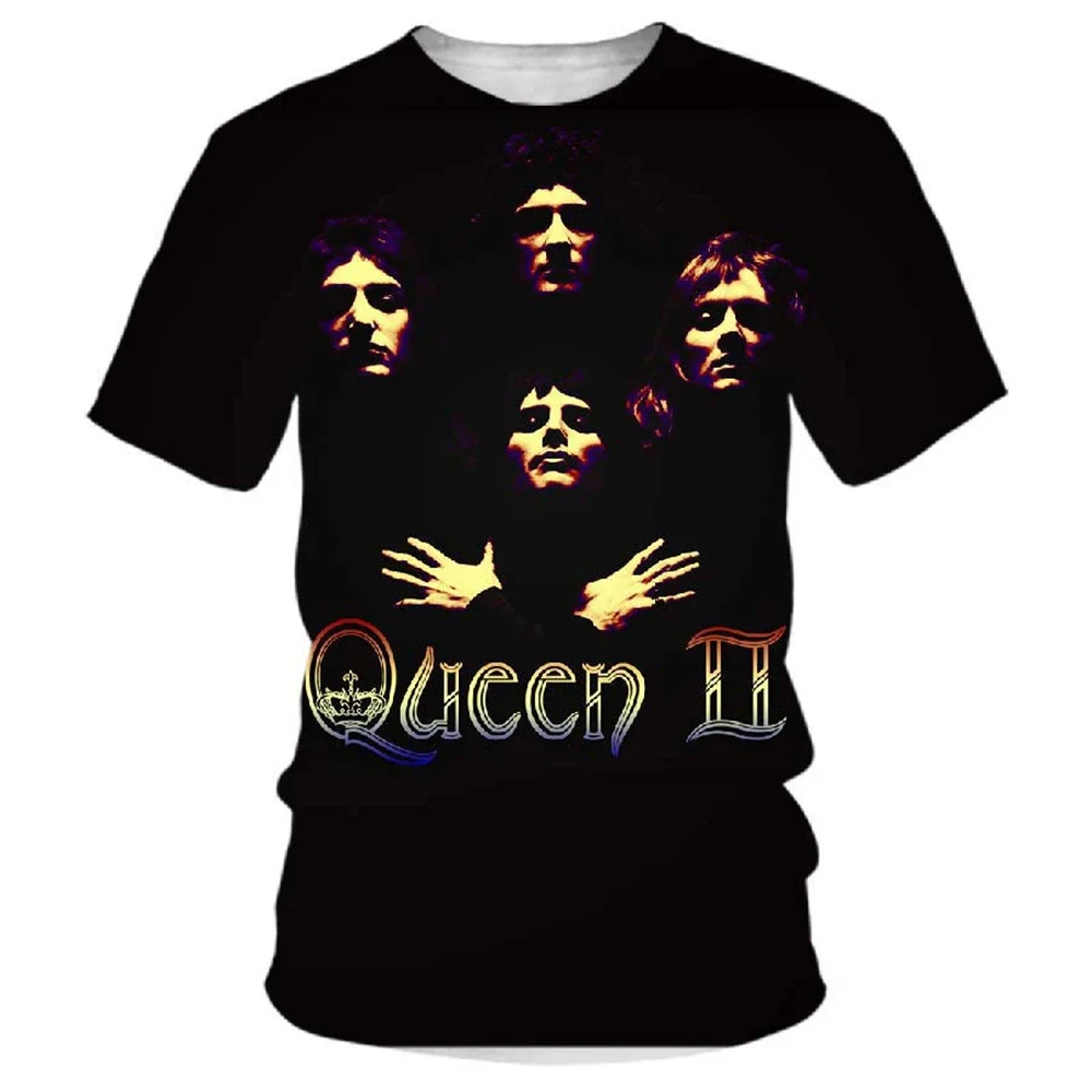 Summer fashion hot selling trend rock singer 3D printed print pattern casual personality comfortable short sleeved T-shirt
Summer fashion hot selling trend rock singer 3D printed print pattern casual personality comfortable short sleeved T-shirt