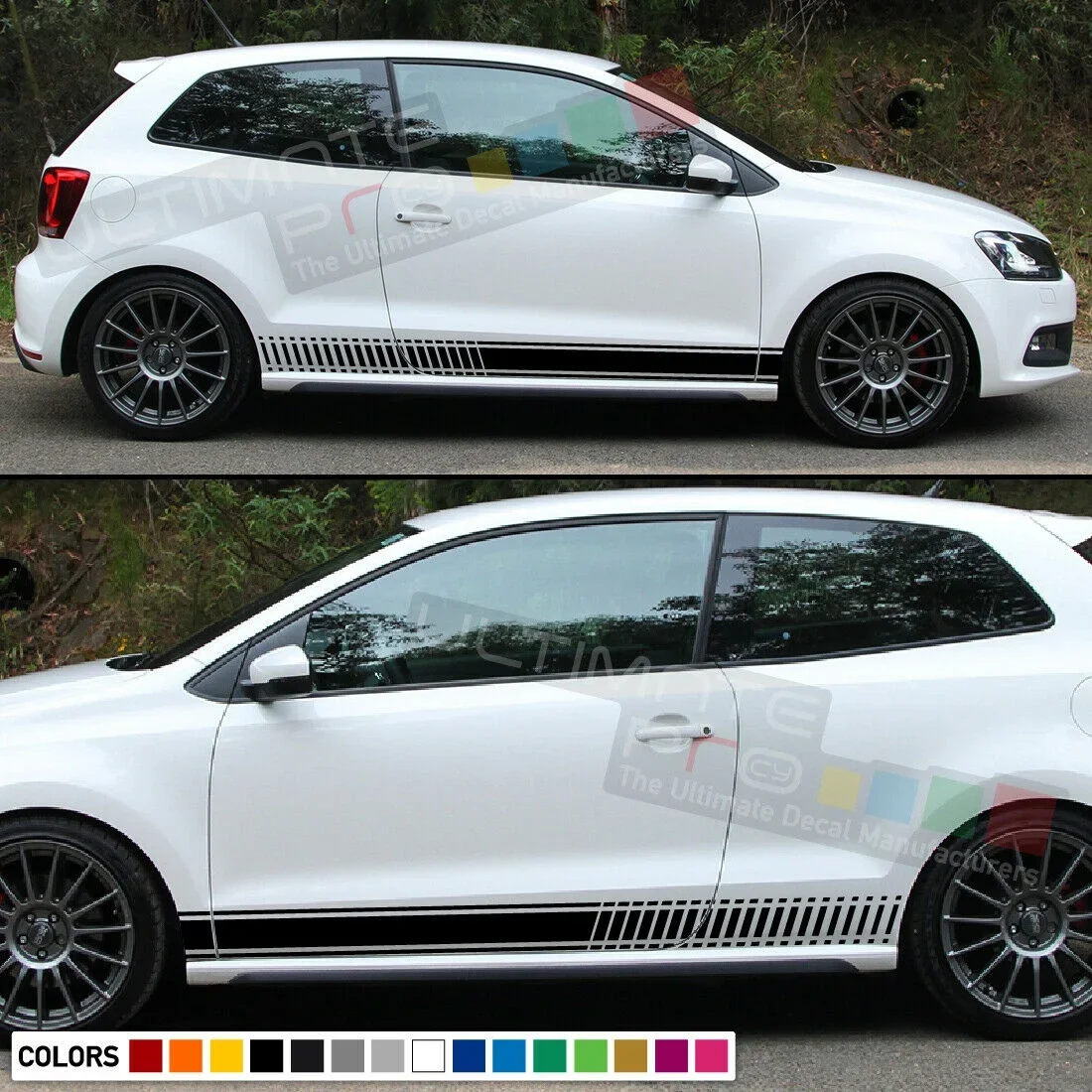 For x2 Sticker Decal VW Volkswagen tsi Polo Stripe Graphic Body Trim Cover fsi gti
For x2 Sticker Decal VW Volkswagen tsi Polo Stripe Graphic Body Trim Cover fsi gti