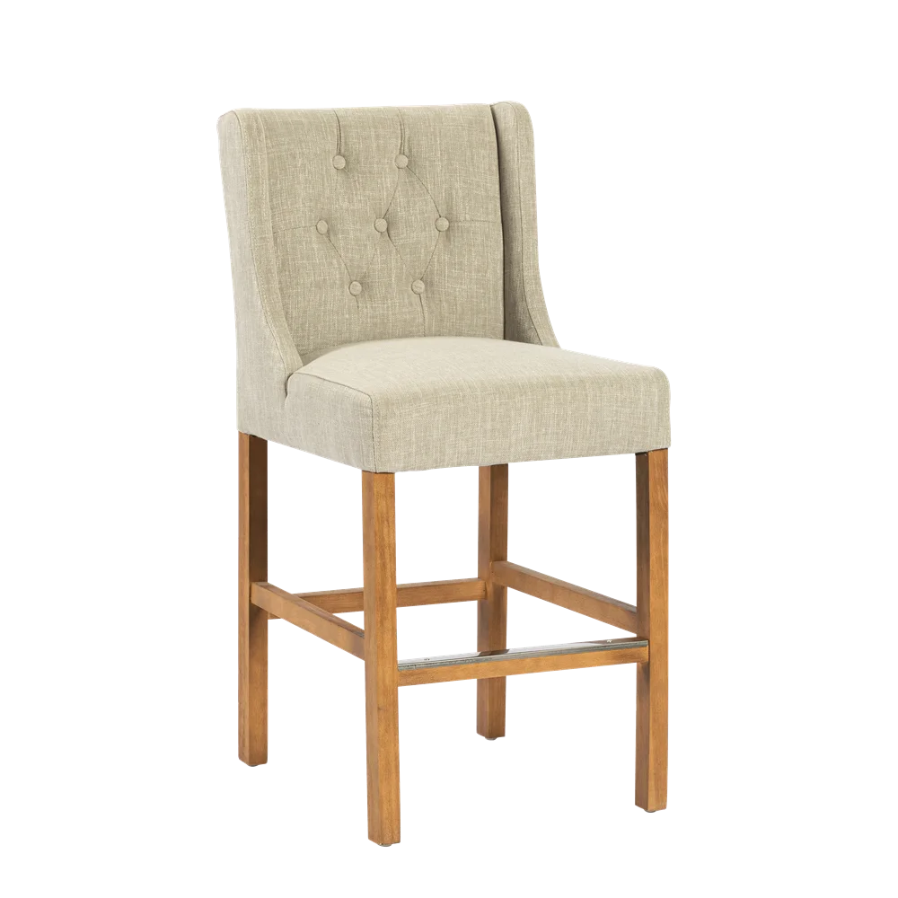 Solid Wood Legs Fabric Cover Bar Chair High Seat Fully Assembled Construction 1 Piece Each Carton
Solid Wood Legs Fabric Cover Bar Chair High Seat Fully Assembled Construction 1 Piece Each Carton