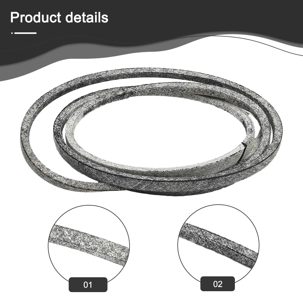 Lawn Mower Deck Drive Belt Replaces GX20072 Suitable for a Range of 42 Riding Mowers including Model Series 100
Lawn Mower Deck Drive Belt Replaces GX20072 Suitable for a Range of 42 Riding Mowers including Model Series 100