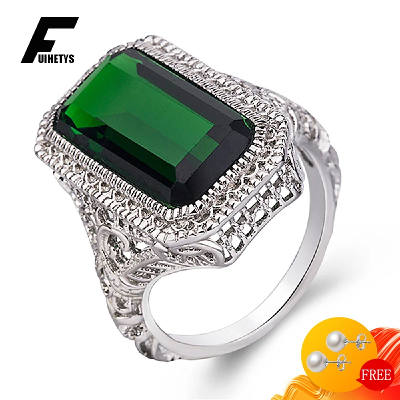Classic 925 Silver Jewelry Ring Rectangle Emerald Gemstone Finger Rings for Women Wedding Engagement Party Accessories Wholesale
Classic 925 Silver Jewelry Ring Rectangle Emerald Gemstone Finger Rings for Women Wedding Engagement Party Accessories Wholesale