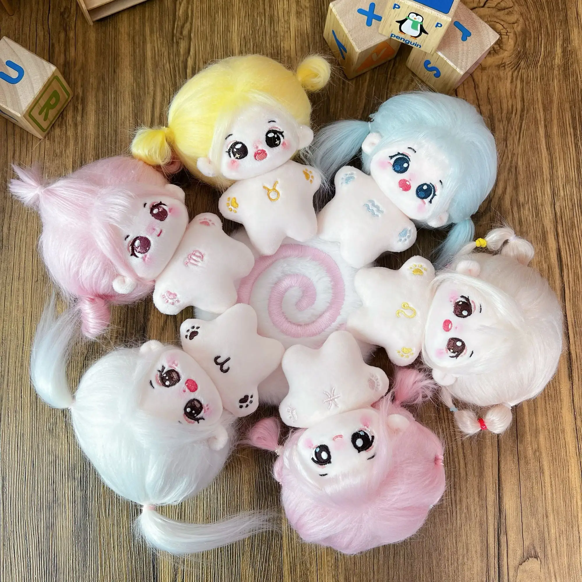 10cm Kawaii 12 Ecliptical Constellations Plush Doll Cute Idol Starfish Cotton Doll Body With Bib Dress Up Toy Girl Birthday Gift
10cm Kawaii 12 Ecliptical Constellations Plush Doll Cute Idol Starfish Cotton Doll Body With Bib Dress Up Toy Girl Birthday Gift