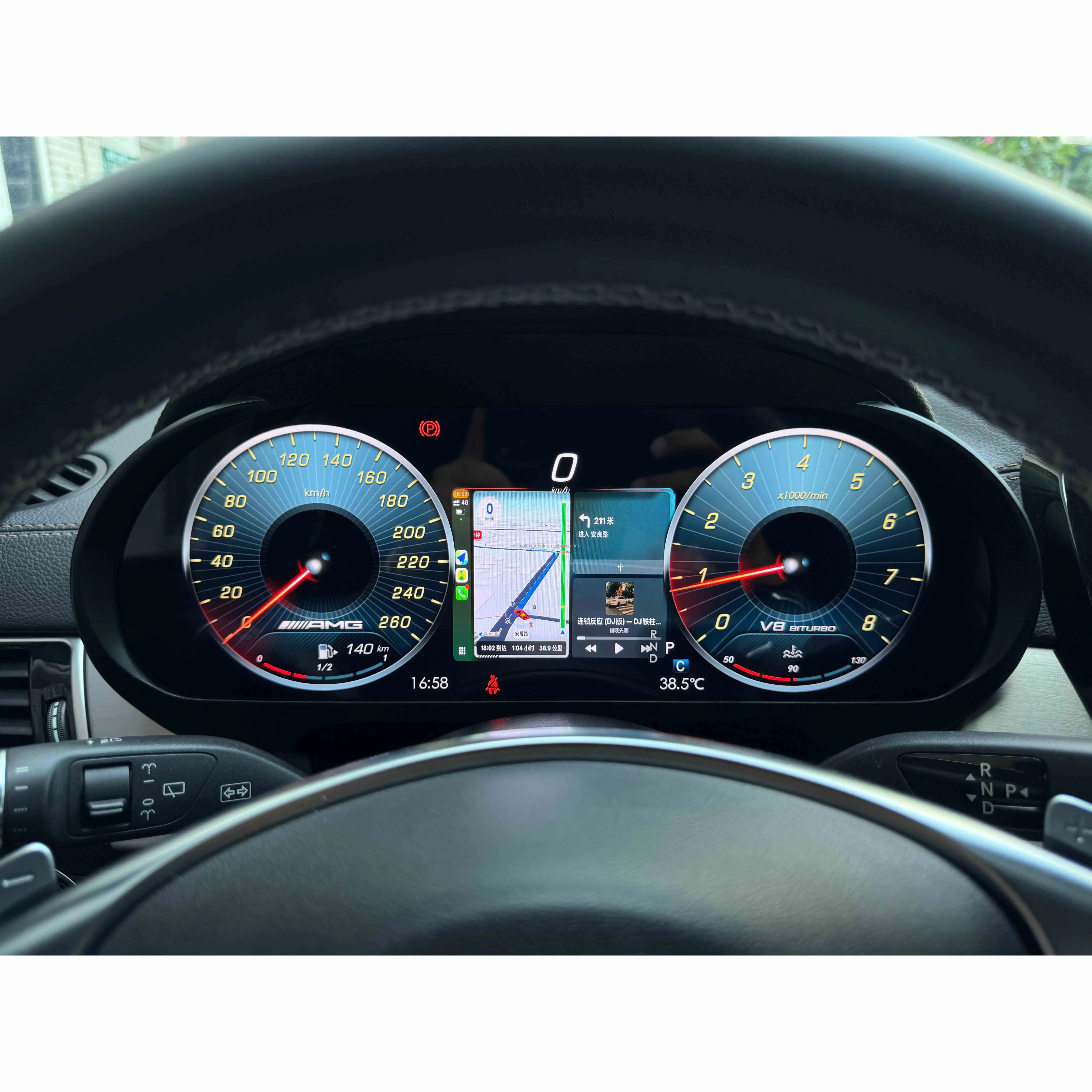New Design 12.3" Full Screen Digital Dashboard Auto Meter For GLE GLS Class W166 X166 2015-2019 NTG5.0 
New Design 12.3" Full Screen Digital Dashboard Auto Meter For GLE GLS Class W166 X166 2015-2019 NTG5.0