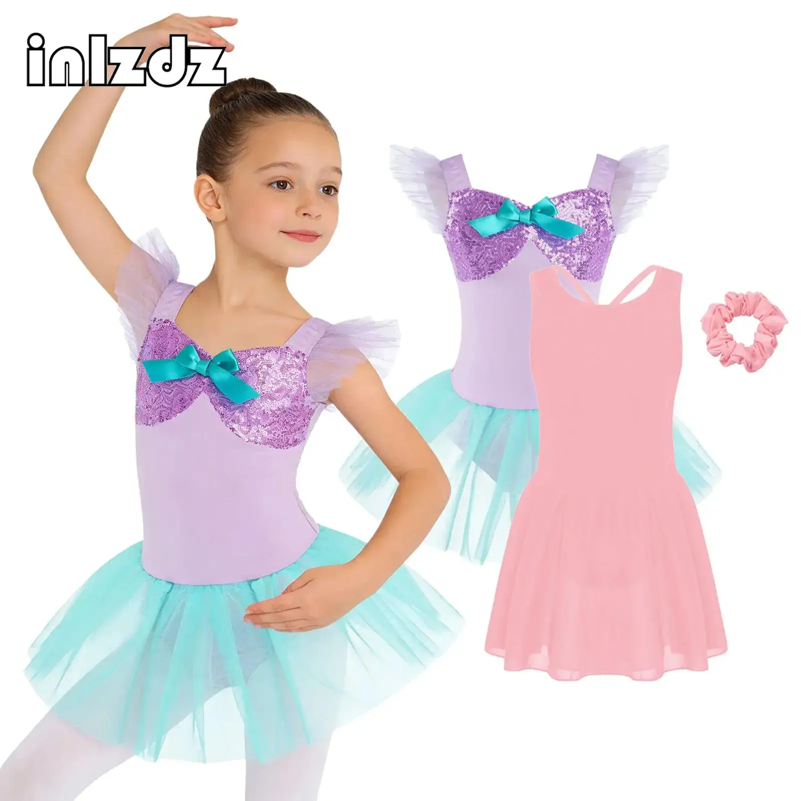 New Mermaid Sequins Ballerina Fairy Prom Party Costume Girls Ballet Modern Dance Wear Gymnastic Ballet Dance Leotard Tutu Dress
New Mermaid Sequins Ballerina Fairy Prom Party Costume Girls Ballet Modern Dance Wear Gymnastic Ballet Dance Leotard Tutu Dress