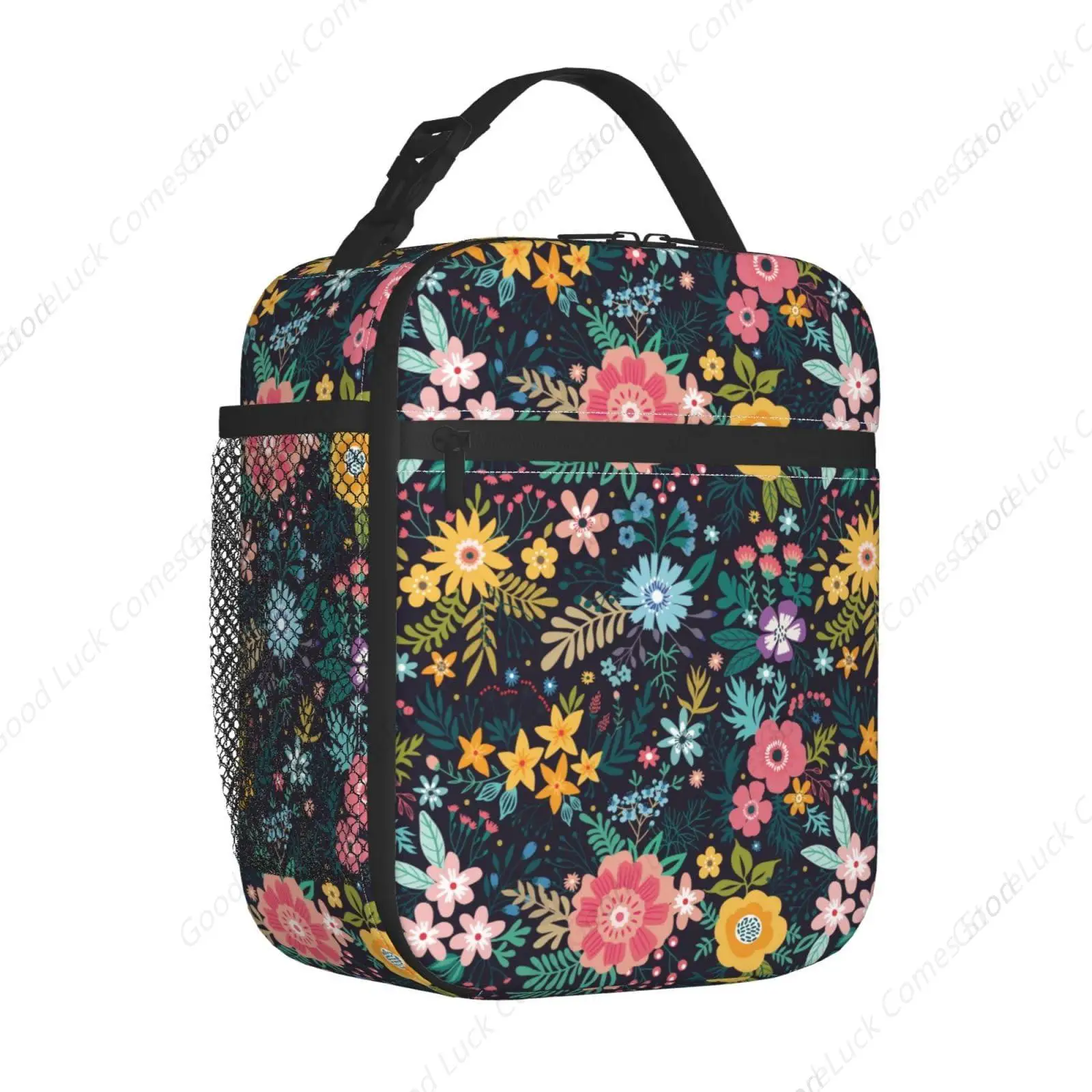 Floral Lunch Bag Insulated Lunch Box Portable Mini Cooler Reusable Large Lunch Tote For Women
Floral Lunch Bag Insulated Lunch Box Portable Mini Cooler Reusable Large Lunch Tote For Women