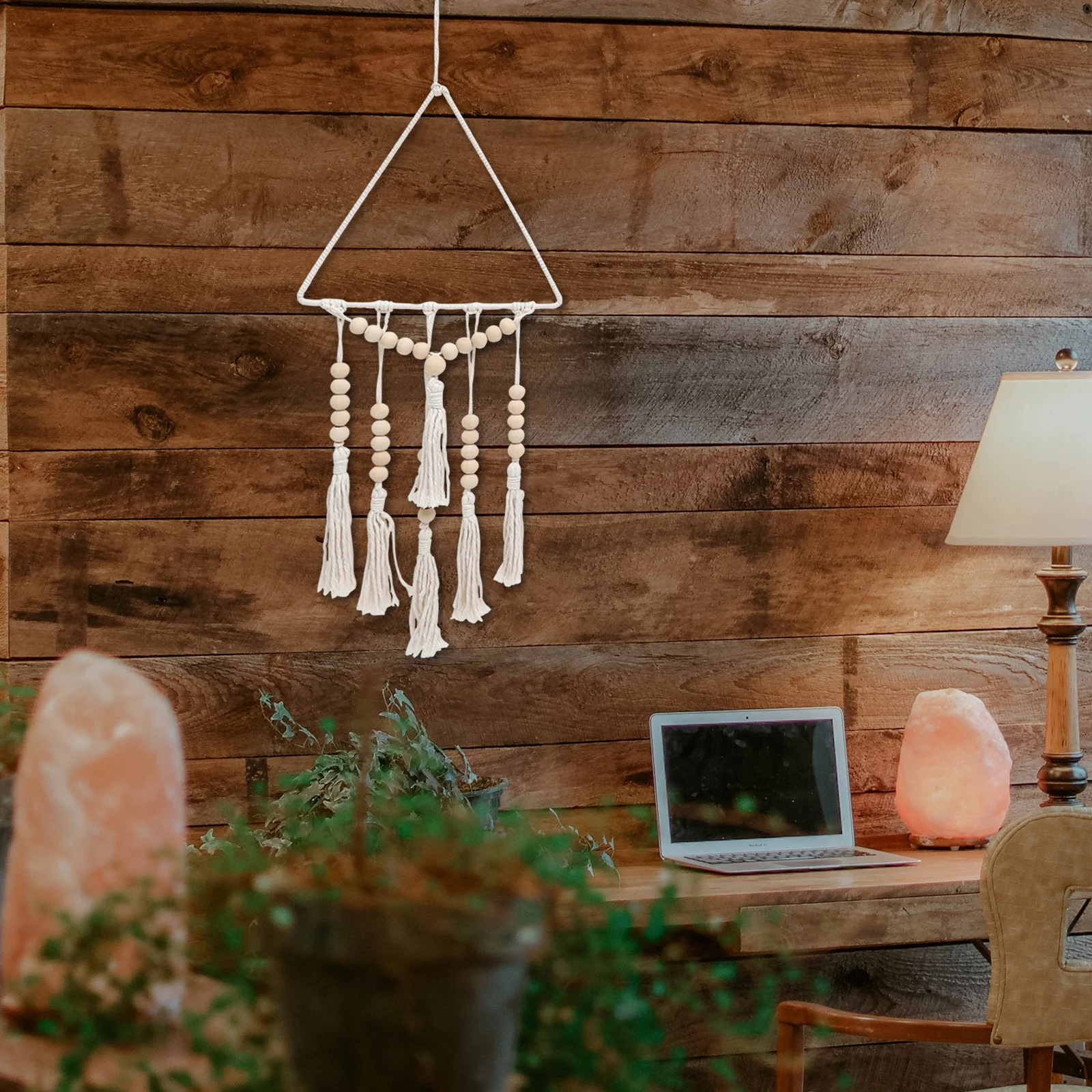 Boho Macrame Woven Wall Hanging Tapestry Soft Beads Tassel Pendant Dorm Living Room Decoration Wall Hanging
Boho Macrame Woven Wall Hanging Tapestry Soft Beads Tassel Pendant Dorm Living Room Decoration Wall Hanging