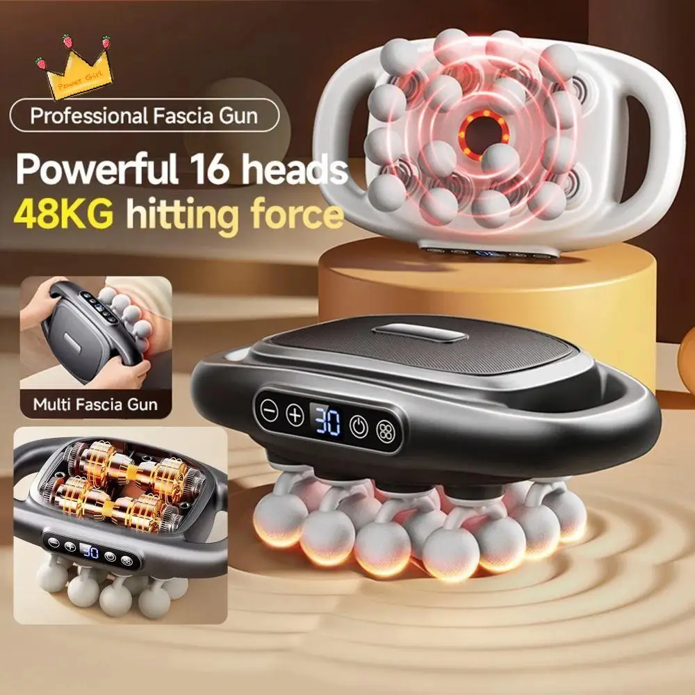 8/12/16-головка, фасциальное оборудование, высокочастотный электрический массажер для талии, вибрация, 30, регулируемая машина для массажа тела, бедра, руки 
8/12/16-головка, фасциальное оборудование, высокочастотный электрический массажер для талии, вибрация, 30, регулируемая машина для массажа тела, бедра, руки