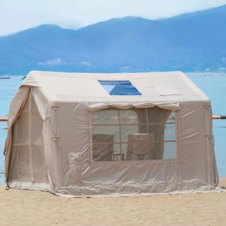 Super Air Luxury Inflatable Camping Tent Waterproof PVC Cotton Canvas Oxford All Four Seasons Emergency Relief Outdoor Feature
Super Air Luxury Inflatable Camping Tent Waterproof PVC Cotton Canvas Oxford All Four Seasons Emergency Relief Outdoor Feature