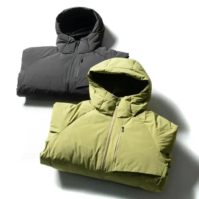 aphene Heat Reflection High Lo down Jaet Outdoor Windproof Waterproof Warm Hooded Du down Coat for Men in Winter
aphene Heat Reflection High Lo down Jaet Outdoor Windproof Waterproof Warm Hooded Du down Coat for Men in Winter