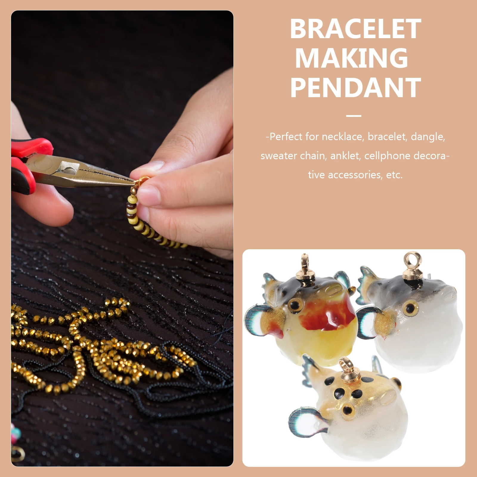12 Pcs Resin Small Goldfish Pendant Jewelry DIY Supplies Charms for Necklace Bracelet Earring Making Crafts Retro
12 Pcs Resin Small Goldfish Pendant Jewelry DIY Supplies Charms for Necklace Bracelet Earring Making Crafts Retro