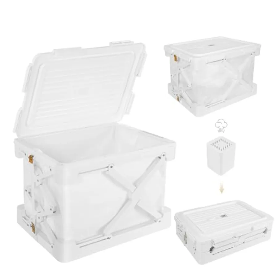 Storage Bags for Clothing, 14.8-Gal Collapsible Storage Boxes with Lids, Stackable Storage Bins for Comforters, Blankets, Beddi
Storage Bags for Clothing, 14.8-Gal Collapsible Storage Boxes with Lids, Stackable Storage Bins for Comforters, Blankets, Beddi
