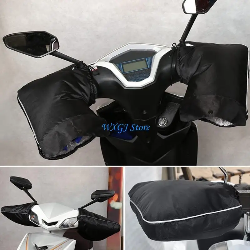 37JE Outdoor Waterproof Motorbike Scooter Handlebar Gauntlets Gloves Winter Grip Hand Muffs Bike Mitts Thermal Hand Warmer 2x
37JE Outdoor Waterproof Motorbike Scooter Handlebar Gauntlets Gloves Winter Grip Hand Muffs Bike Mitts Thermal Hand Warmer 2x