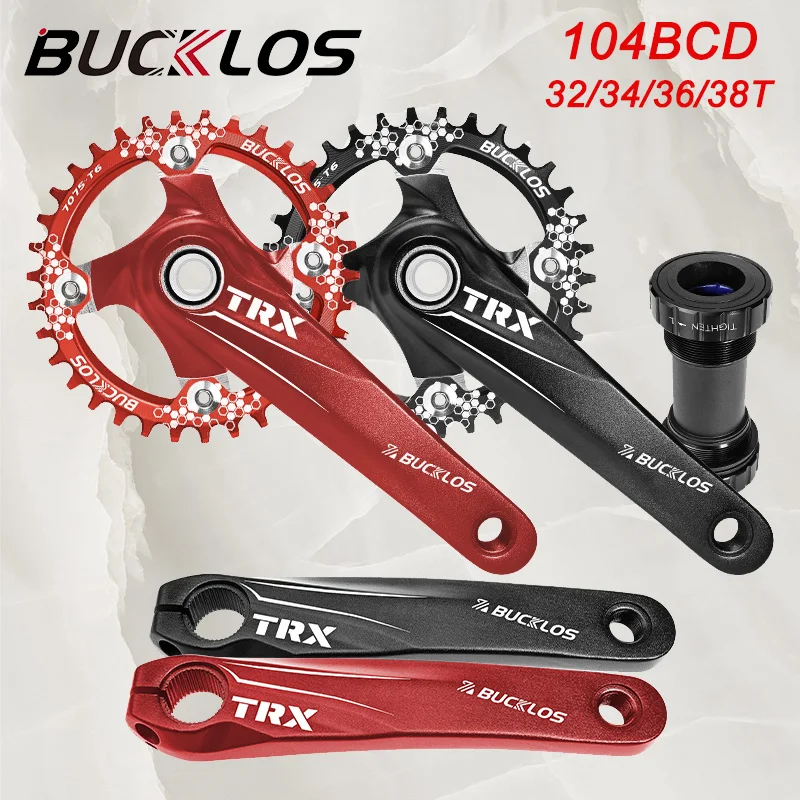 BUCKLOS 10/11/12 Speed 104BCD Шатуны 170 мм MTB XC/TR/AM Набор шатунов для велосипеда 32T 34T 36T 38T Велосипедная звездочка Запчасти для велоспорта
BUCKLOS 10/11/12 Speed 104BCD Шатуны 170 мм MTB XC/TR/AM Набор шатунов для велосипеда 32T 34T 36T 38T Велосипедная звездочка Запчасти для велоспорта