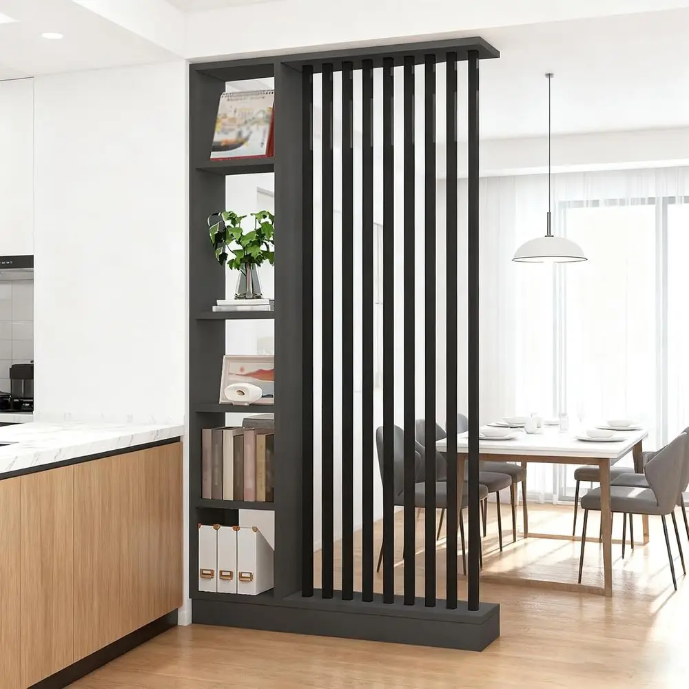 Перегородка с полкой для хранения, перегородка для прихожей, колонна от пола до потолка, изготовлена из массива дерева, легко собирается, S
Перегородка с полкой для хранения, перегородка для прихожей, колонна от пола до потолка, изготовлена из массива дерева, легко собирается, S