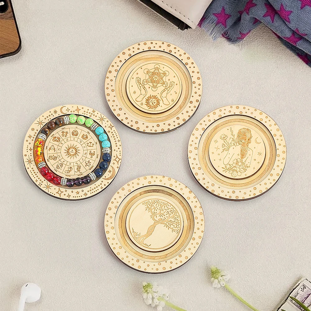 1pc Wooden Beading Bracelet Board Suitable for Bracelets Necklaces Crafts Tray Tree of Life Metatron Design Practical Display
1pc Wooden Beading Bracelet Board Suitable for Bracelets Necklaces Crafts Tray Tree of Life Metatron Design Practical Display