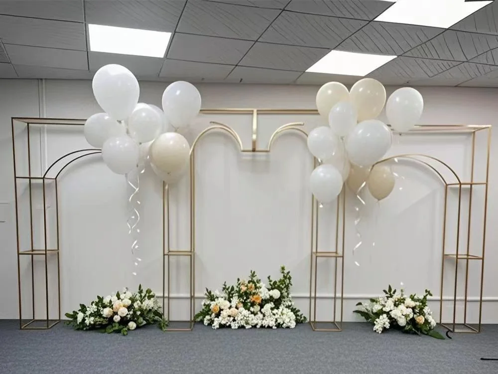 Heavy Duty Rustproof Metal Wedding Arch Stand - Ideal for Christmas Parties, Balloon & Floral Decor Backdrops
Heavy Duty Rustproof Metal Wedding Arch Stand - Ideal for Christmas Parties, Balloon & Floral Decor Backdrops