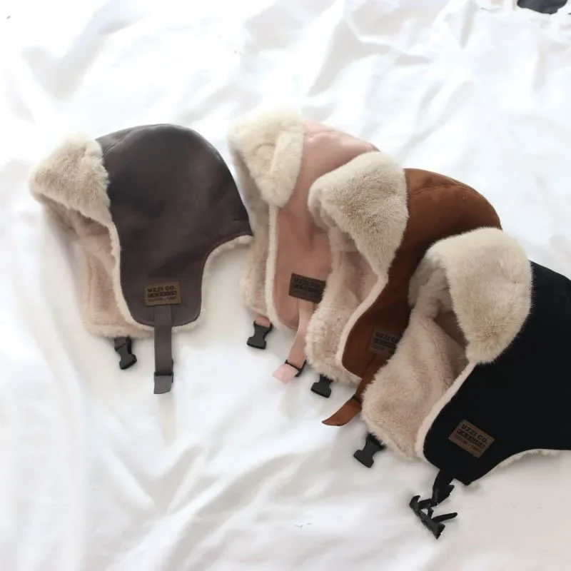 Korea Winter Baby Plush Hat Thick Warm Windproof Kids Ear Protection Caps For Girls Boys Child Photography Accessories
Korea Winter Baby Plush Hat Thick Warm Windproof Kids Ear Protection Caps For Girls Boys Child Photography Accessories