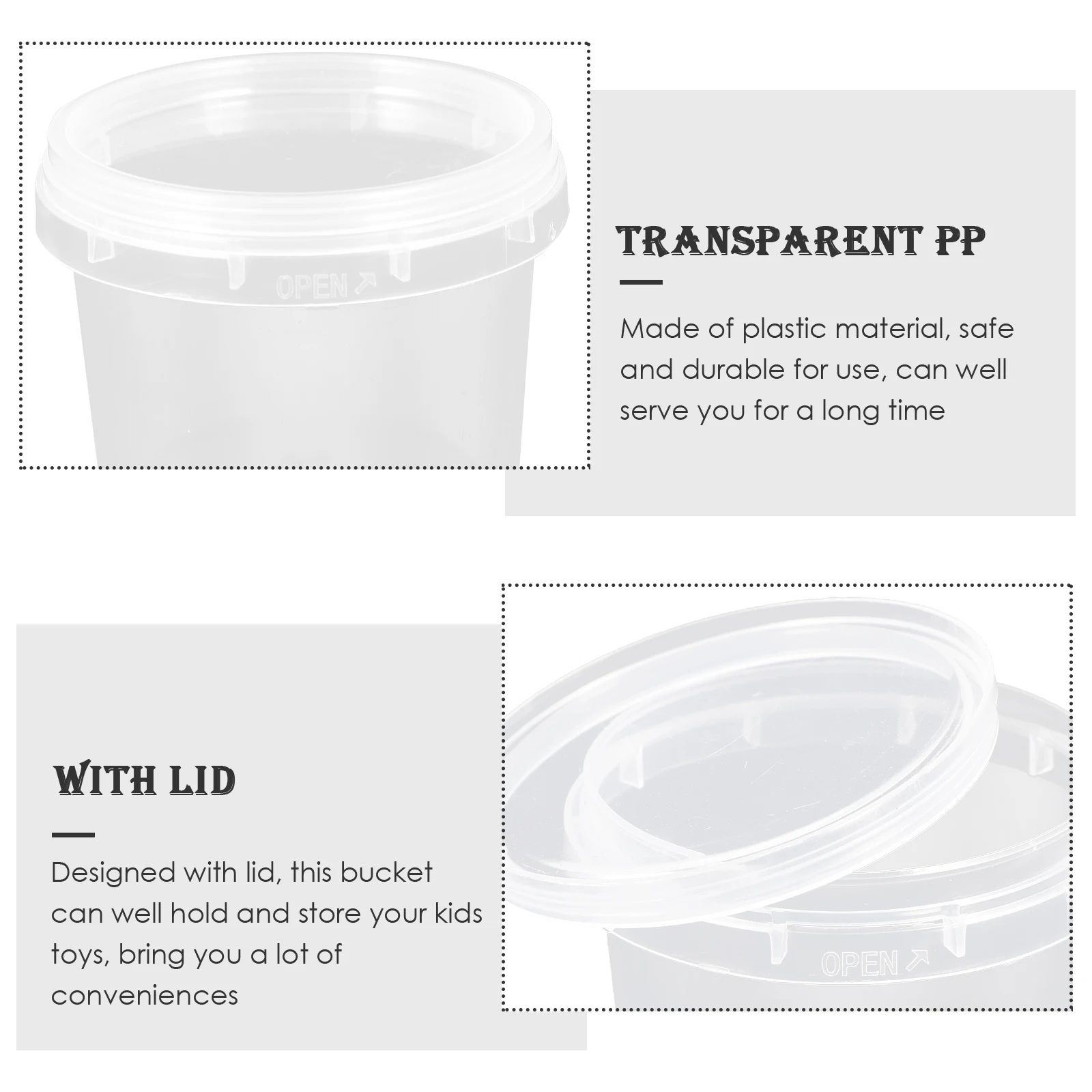 18pcs Mini Storage Container Kids Box Mini Storage Case For Beads Lid Bucket Clay Case Clay Box Container
18pcs Mini Storage Container Kids Box Mini Storage Case For Beads Lid Bucket Clay Case Clay Box Container