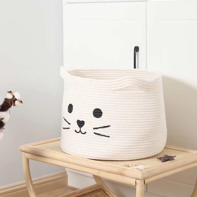 Nordic children's room jute woven bucket dirty laundry basket wool ball home toy storage bucket storage basket
Nordic children's room jute woven bucket dirty laundry basket wool ball home toy storage bucket storage basket