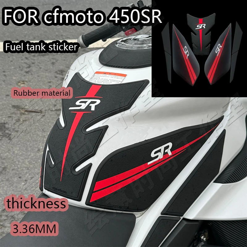 Motorcycle Rubber Protector Tank Pad Stickers Decals Accessories For CF MOTO 450SR
Motorcycle Rubber Protector Tank Pad Stickers Decals Accessories For CF MOTO 450SR