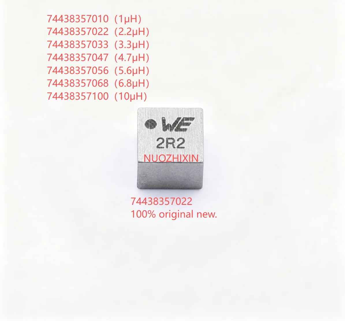 5-10PCS 74438357010 74438357022 74438357033 74438357047 74438357056 74438357068 74438357100 WE 100% original new
5-10PCS 74438357010 74438357022 74438357033 74438357047 74438357056 74438357068 74438357100 WE 100% original new