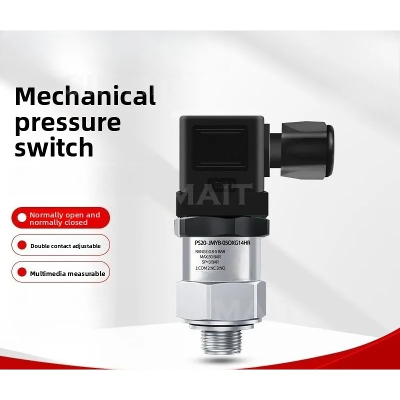Adjustable Mechanical Pressure Switch, Controller Water Pump Pneumatic Oil Hydraulic Stainless Steel Piston Diaphragm Type
Adjustable Mechanical Pressure Switch, Controller Water Pump Pneumatic Oil Hydraulic Stainless Steel Piston Diaphragm Type