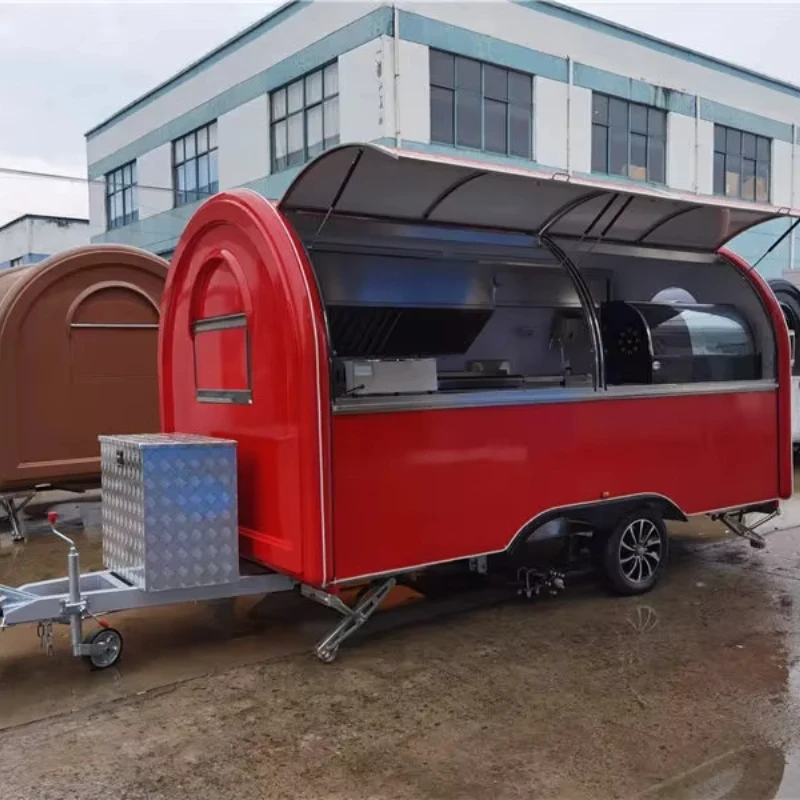 Good Performance Food Trailer for Breakfast/lunch/dinner Rounder Food Trailer for Sale Mobile Food Cart Customizable
Good Performance Food Trailer for Breakfast/lunch/dinner Rounder Food Trailer for Sale Mobile Food Cart Customizable