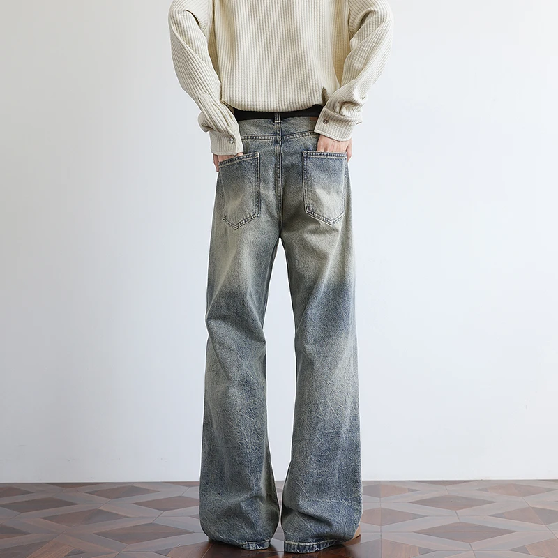 2025 Four Seasons New American Retro Washed Loose Trendy Versatile Jeans for Men and Women with Slight Flare
2025 Four Seasons New American Retro Washed Loose Trendy Versatile Jeans for Men and Women with Slight Flare