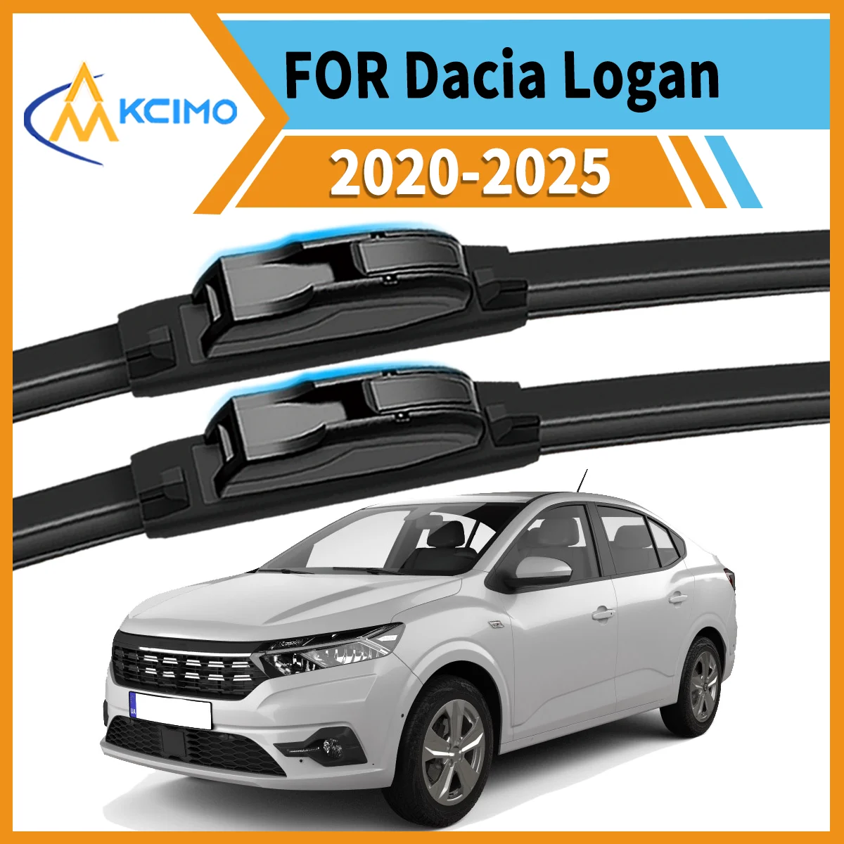 Essential Safety Pair 2 Front Wiper Blades for Dacia Logan LJI 2020-2025 All-Weather Clarity Durable Easy to Install
Essential Safety Pair 2 Front Wiper Blades for Dacia Logan LJI 2020-2025 All-Weather Clarity Durable Easy to Install