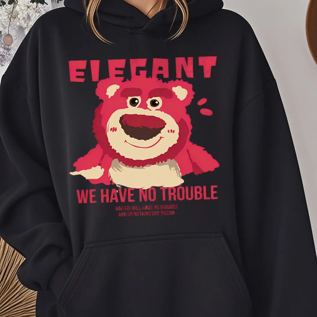 Женские толстовки Disney Lotso, модная уличная одежда большого размера, толстовки унисекс, осенне-зимние флисовые повседневные универсальные
Женские толстовки Disney Lotso, модная уличная одежда большого размера, толстовки унисекс, осенне-зимние флисовые повседневные универсальные