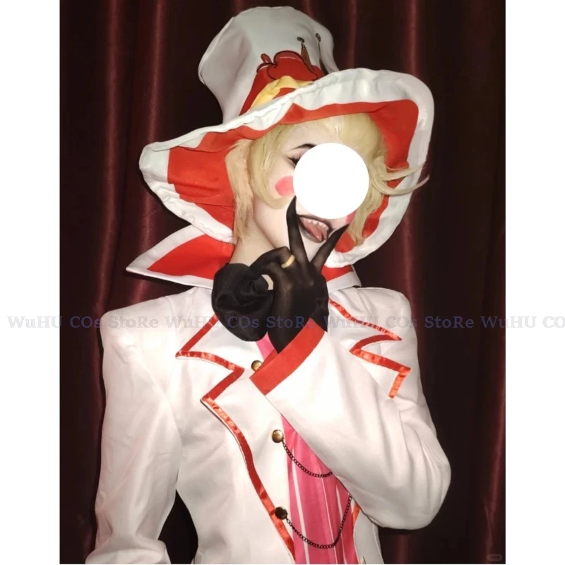 hasbin Cos Hotel Cosplay Lucifer Cosplay Costume Uniform Prop Pants Outfits Lucifer Wig Adult Men Men Hallowen Carnival Suit Hat
hasbin Cos Hotel Cosplay Lucifer Cosplay Costume Uniform Prop Pants Outfits Lucifer Wig Adult Men Men Hallowen Carnival Suit Hat