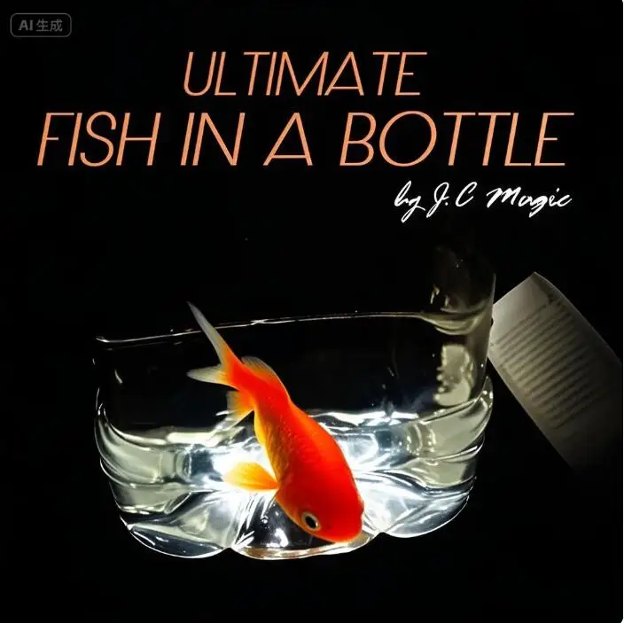 Ultimate Fish in a Bottle by J.C Magic Stage Magic Trick Goldfish Appear in Water Magia Magie Magicians Prop Accessory Illusion
Ultimate Fish in a Bottle by J.C Magic Stage Magic Trick Goldfish Appear in Water Magia Magie Magicians Prop Accessory Illusion