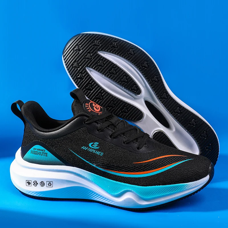 Mens Running Shoes 2025 New Marathon Running Shoes Breathable Cushioning Mesh Fabric Anti Slip High-quality Casual Sports Shoes
Mens Running Shoes 2025 New Marathon Running Shoes Breathable Cushioning Mesh Fabric Anti Slip High-quality Casual Sports Shoes