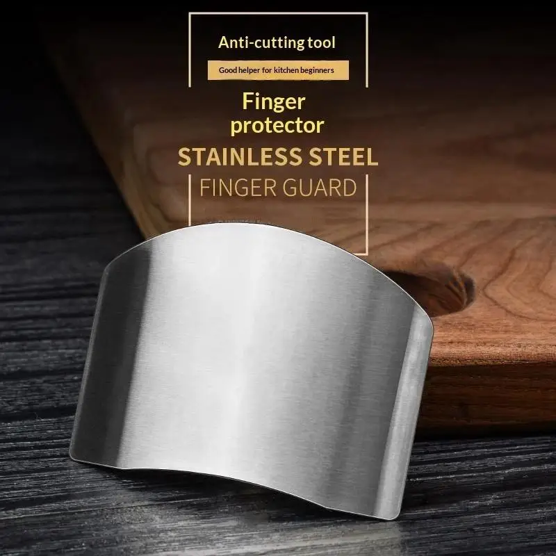Stainless Steel Finger Protector Anti-cut Finger Guard Safely Vegetable Cutting Hand Protecter For Kitchen ToolsBH-ELEVEN
Stainless Steel Finger Protector Anti-cut Finger Guard Safely Vegetable Cutting Hand Protecter For Kitchen ToolsBH-ELEVEN