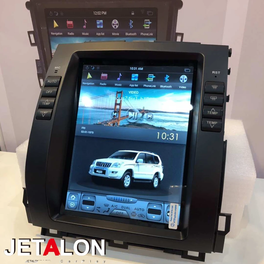 10,4 дюймовый мультимедийный автомобильный видеоплеер для Lexus GX470 2004-2009 для Toyota Prado 2002-2009 Android GPS Радио Стерео Carplay авто
10,4 дюймовый мультимедийный автомобильный видеоплеер для Lexus GX470 2004-2009 для Toyota Prado 2002-2009 Android GPS Радио Стерео Carplay авто