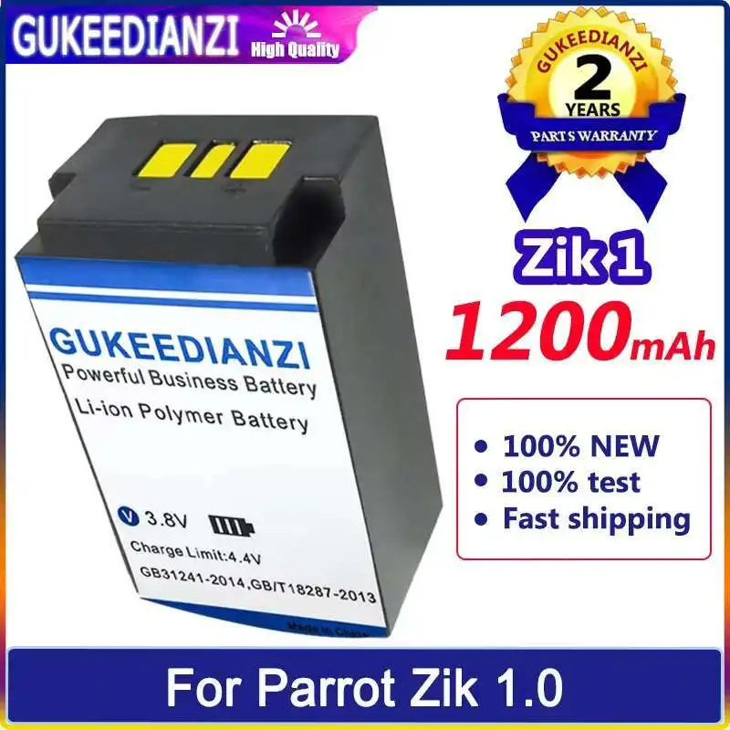 1200Mah For Parrot ZIK, Zik 1, 1.0 One 1 High Compatibility Headset Battery Environmentally Friendly
1200Mah For Parrot ZIK, Zik 1, 1.0 One 1 High Compatibility Headset Battery Environmentally Friendly