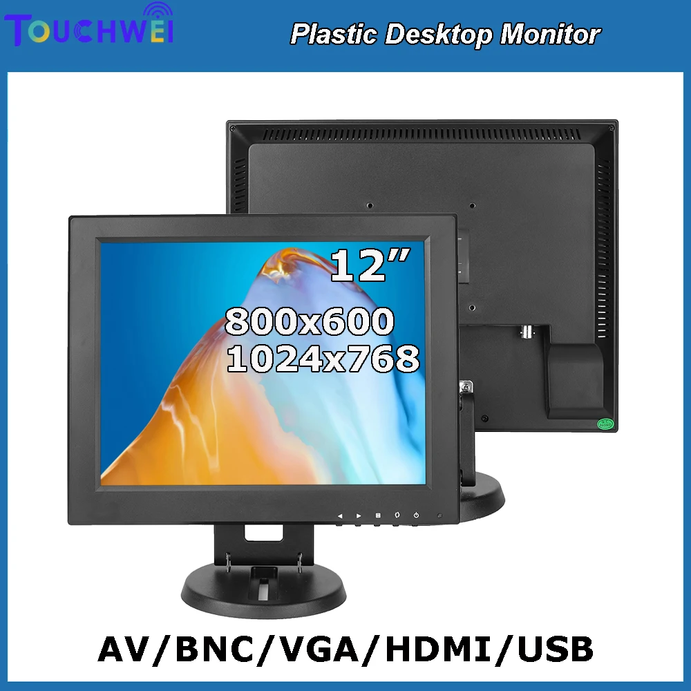 12 Inch 4:3 Screen Ratio Desktop 800*600/1024*768 Home Security Lcd CCTV BNC Computer Monitor With AV/BNC/VGA/HDMI/USB Interface
12 Inch 4:3 Screen Ratio Desktop 800*600/1024*768 Home Security Lcd CCTV BNC Computer Monitor With AV/BNC/VGA/HDMI/USB Interface