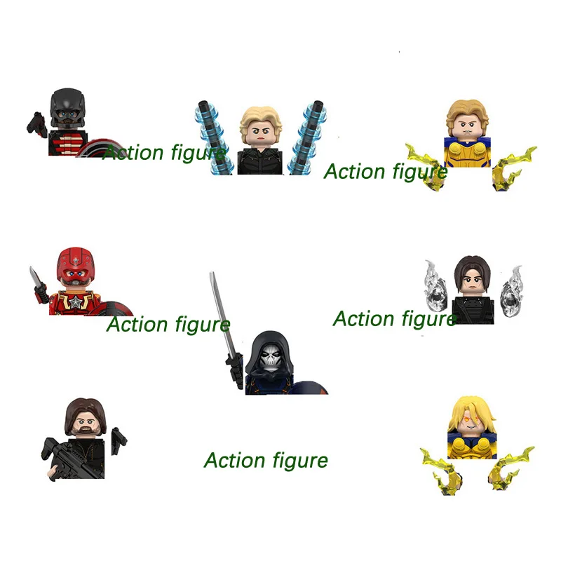 Mini Action Figure WM6151 TV Movie Series Assembled Toy Gift Building Blocks Children's Puzzle Assembled Mini Figure
Mini Action Figure WM6151 TV Movie Series Assembled Toy Gift Building Blocks Children's Puzzle Assembled Mini Figure