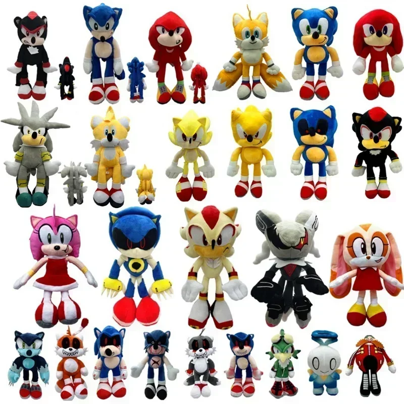 30Cm Super Sonic Hedgehog Plush Toy Cartoon Knuckles Bag Metalsonic Shadow Silver Tails Anime Stuffed Doll Kawaii Birthday Gift
30Cm Super Sonic Hedgehog Plush Toy Cartoon Knuckles Bag Metalsonic Shadow Silver Tails Anime Stuffed Doll Kawaii Birthday Gift