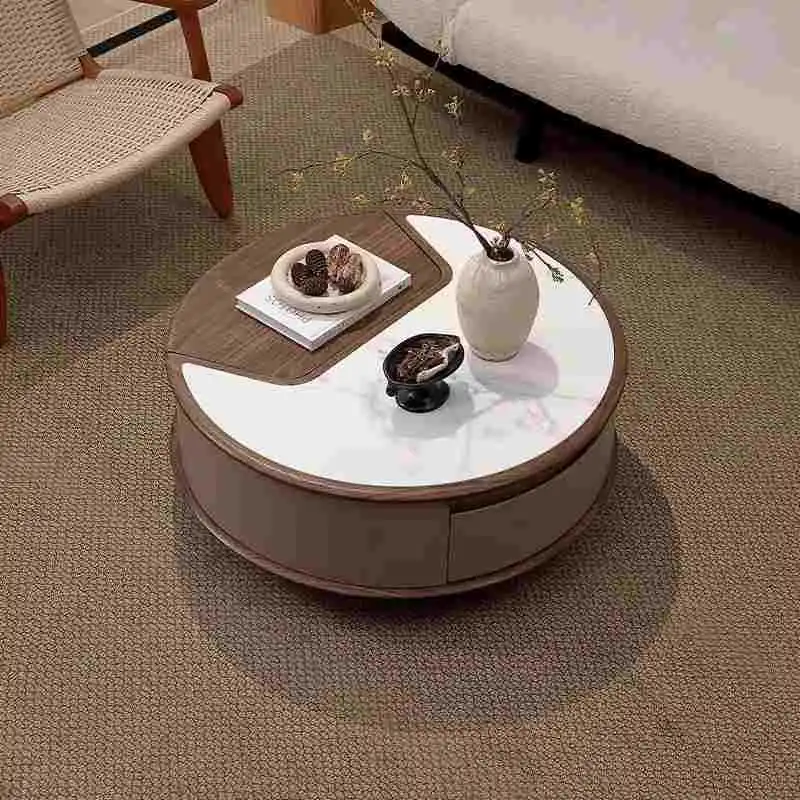 coffee table light luxury rock slab round coffee table cream wind liftable small apartment living room household
coffee table light luxury rock slab round coffee table cream wind liftable small apartment living room household