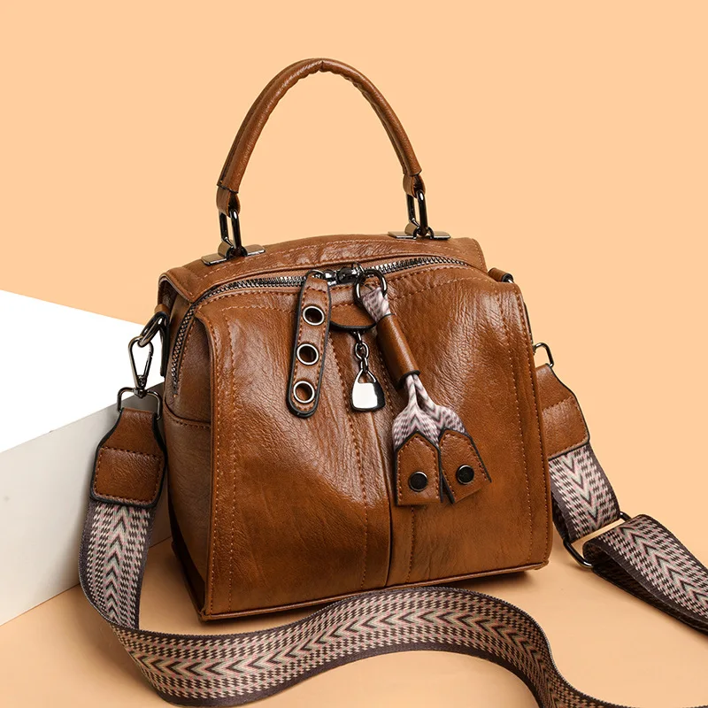 Fashion Soft Leather Shoulder Bag Crossbody Large Capacity Versatile Handbag Tote Purse
Fashion Soft Leather Shoulder Bag Crossbody Large Capacity Versatile Handbag Tote Purse