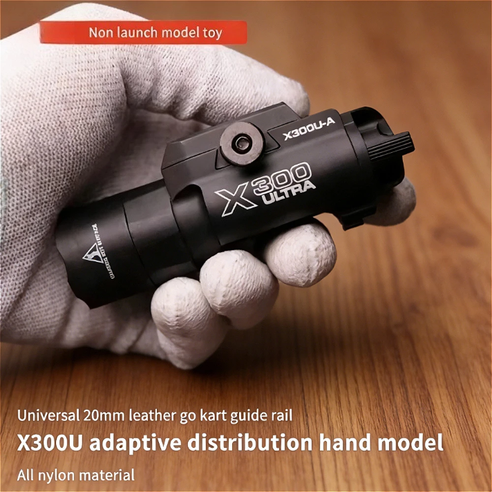 X300 X300U Nylon LED Light Fits 20mm Rail Flashlight
X300 X300U Nylon LED Light Fits 20mm Rail Flashlight