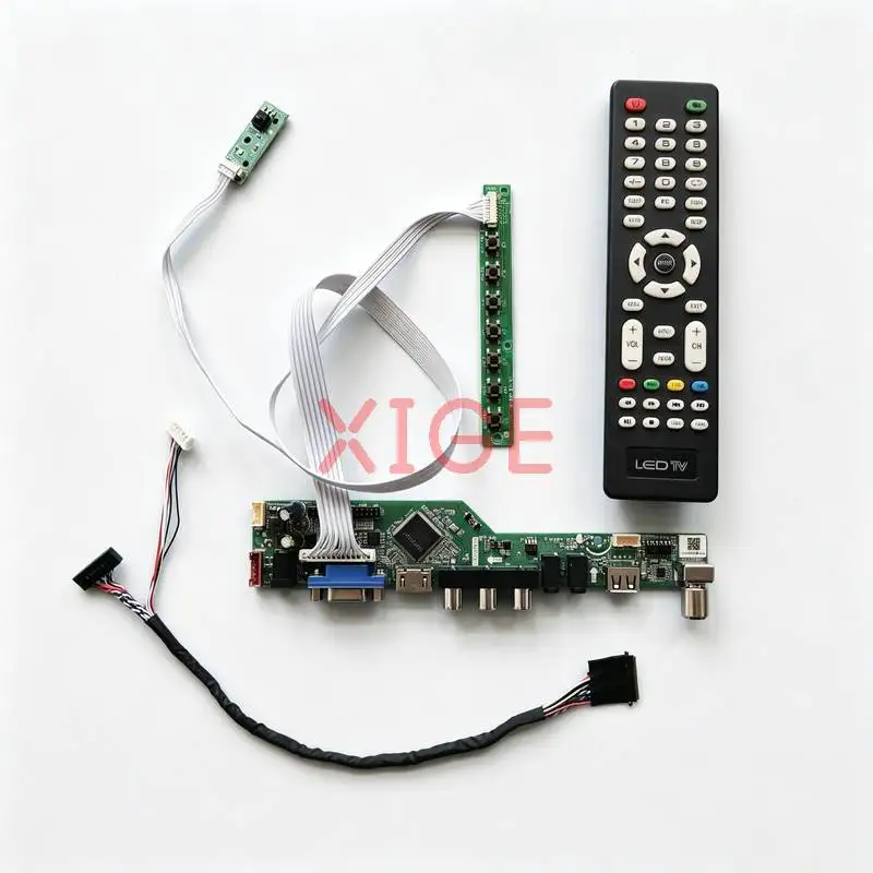 Controller Board Fit B156XTN02 B156XTT01 B156XTN03 B156XTN04 1366x768 Laptop Monitor 40Pin LVDS 1366*768 HDMI+VGA+AV+USB DIY Kit
Controller Board Fit B156XTN02 B156XTT01 B156XTN03 B156XTN04 1366x768 Laptop Monitor 40Pin LVDS 1366*768 HDMI+VGA+AV+USB DIY Kit