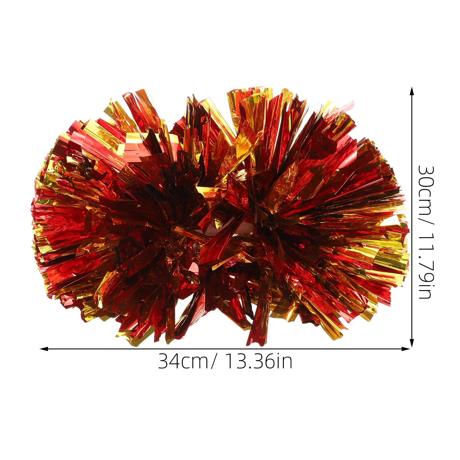 2pcs Handheld Cheer Poms Metallic Dance Balls For Cheerleading Costume Accessory Performance Decor Supplies
2pcs Handheld Cheer Poms Metallic Dance Balls For Cheerleading Costume Accessory Performance Decor Supplies